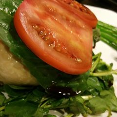 A picture of Chicken Caprese.