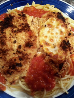 A picture of Easy Chicken Parmesan.