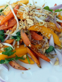 A picture of Mango And Sweet Potato Salad.