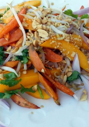 A picture of Mango And Sweet Potato Salad.