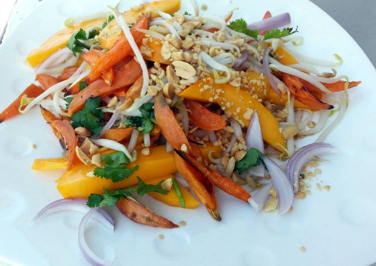 Easiest Way to Prepare Mango And Sweet Potato Salad in 12 Minutes for Young Wife