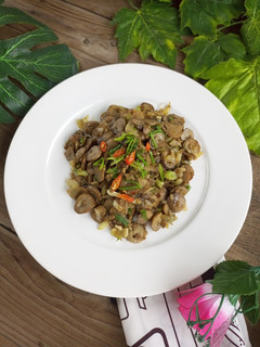 Foto resep Jamur Kancing Tumis Saus Tiram