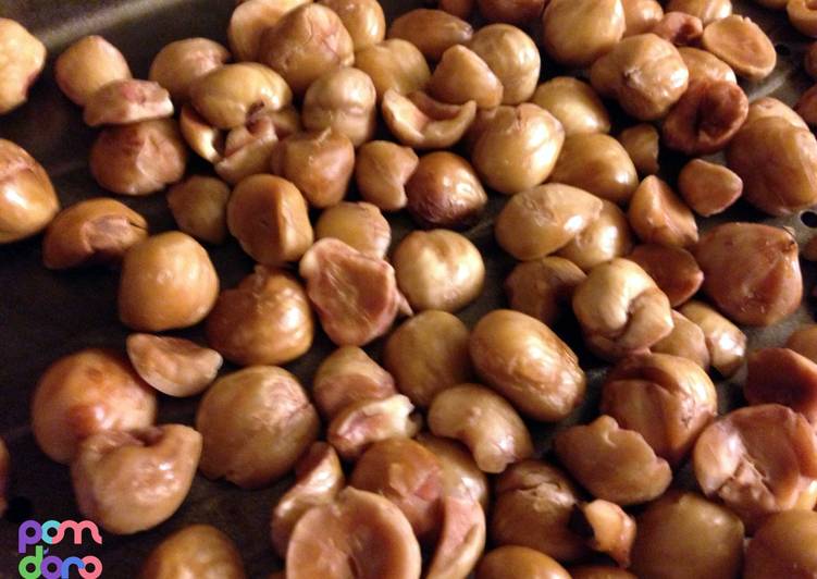 Recipe of Favorite Preparing and Roasting Hazel Nuts