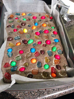 A picture of Santa's Reindeer Poop.