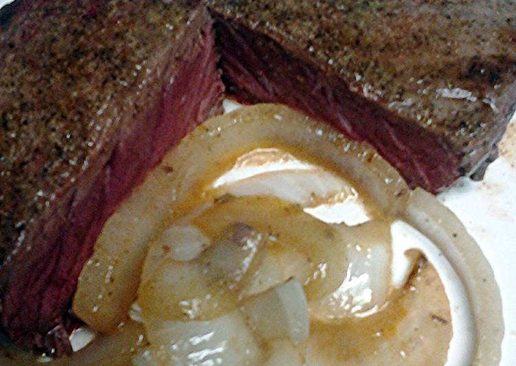 Steps to Prepare Speedy Stove top steak