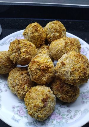 Una foto de Croquetas de arroz (con arroz del día anterior)