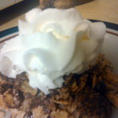 A picture of cereal desert.