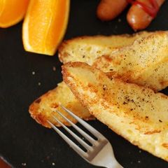 Savory Cheese French Toast A picture of Savory Cheese French Toast.