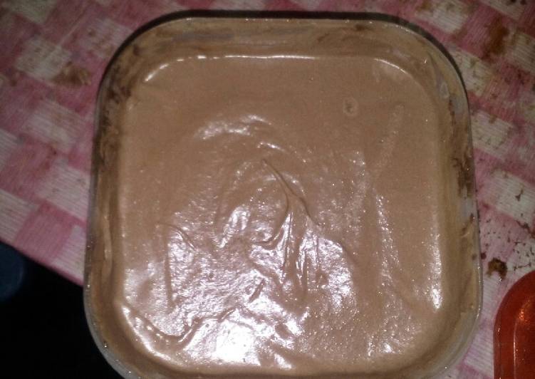 Cara buat Es krim 3 bahan no mixer yang nikmat dan Mudah Dibuat