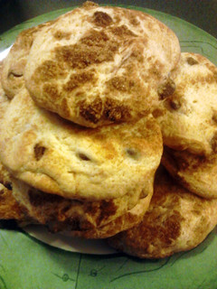 A picture of Chocolate Chip Snicker Doodles.