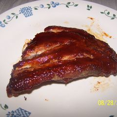 A picture of NuWave Slow Cooked Babyback Ribs.