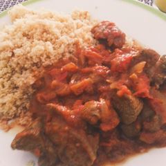 Lamb Curry With Spicy Couscous A picture of Lamb Curry With Spicy Couscous.