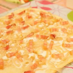 Alsatian Pizza A picture of Alsatian Pizza.
