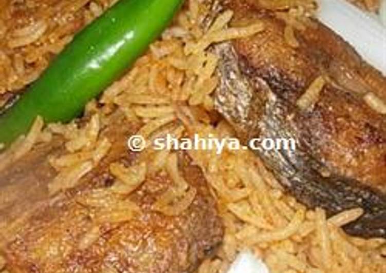 طريقة عمل صيادية السمك بالأرز