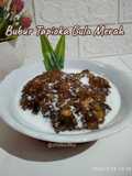 Bubur Tapioka Gula Merah