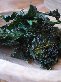 A picture of Baked Kale Chips.