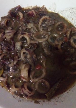 Foto resep Cumi lada hitam