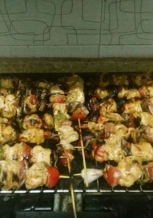 صورة لوصفة شيش طاووق