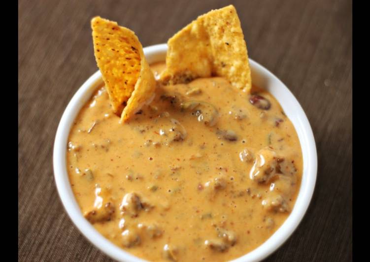 Steps to  Larry&#39;s homemade Queso Dip