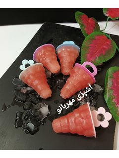 عکسی از دستور بستنی یخی هندوانه