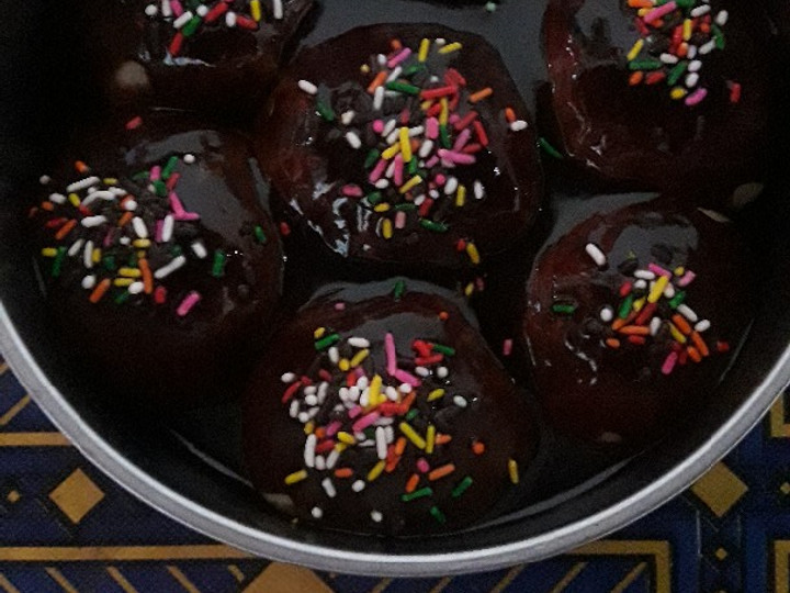 Resep Donat kukus siram tanpa telur, Sempurna