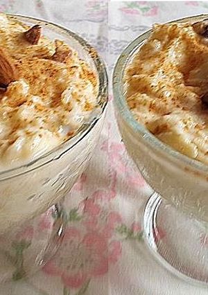 Una foto de Postre de manzana al minuto