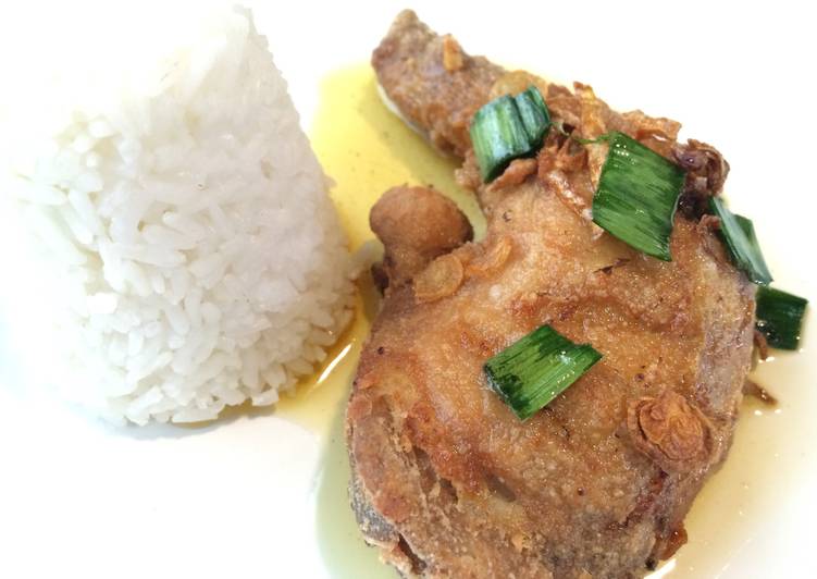 Recipe of Super Quick Homemade Hansen&#39;s Home Fried Chicken