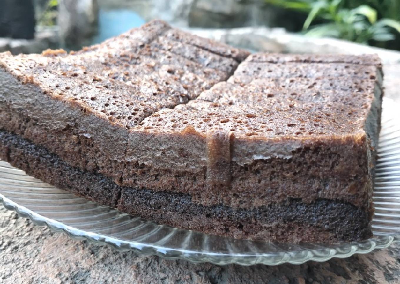 Cara Gampang Membuat Brownis Kukus Drink Beng Beng yang Menggugah Selera