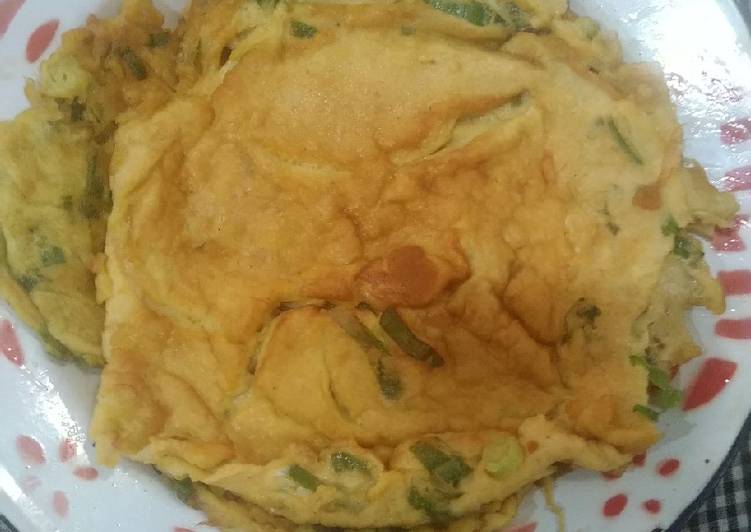 Telur dadar ala Padang