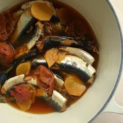 A picture of Sardine Umeboshi Ginger Simmer.