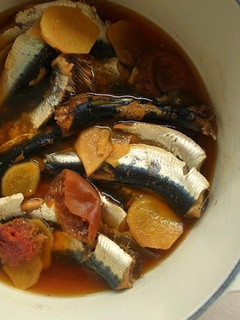 A picture of Sardine Umeboshi Ginger Simmer.