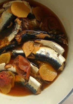 A picture of Sardine Umeboshi Ginger Simmer.