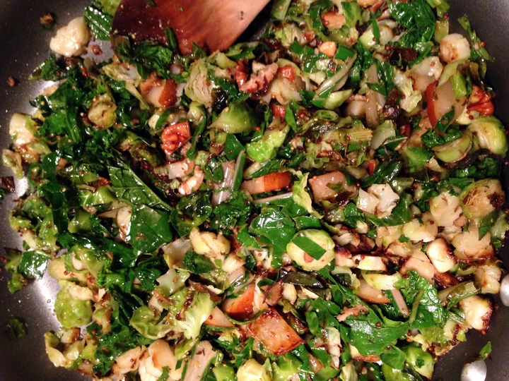 Easy Steps to Prepare|Recipe} &amp;#34;Hot&amp;#34; Brussels Salad, Really Delicious