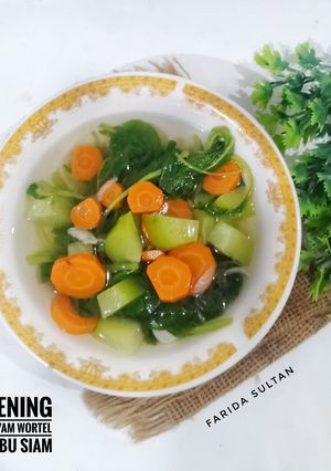 Foto resep Bening Bayam Wortel Labu Siam