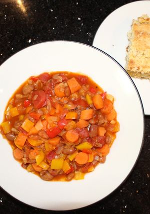 A picture of Veggie Chili.