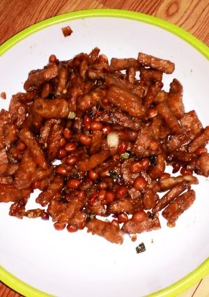 Foto resep Kering tempe kacang