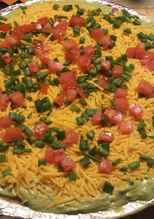 A picture of Taco Dip.