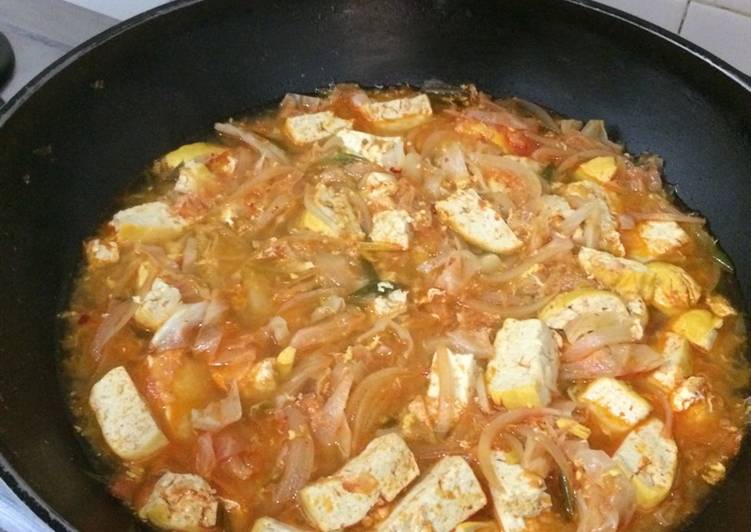 Resep Sundubu jjigae / sup tahu pedas ala Korea yang Bisa Manjain Lidah