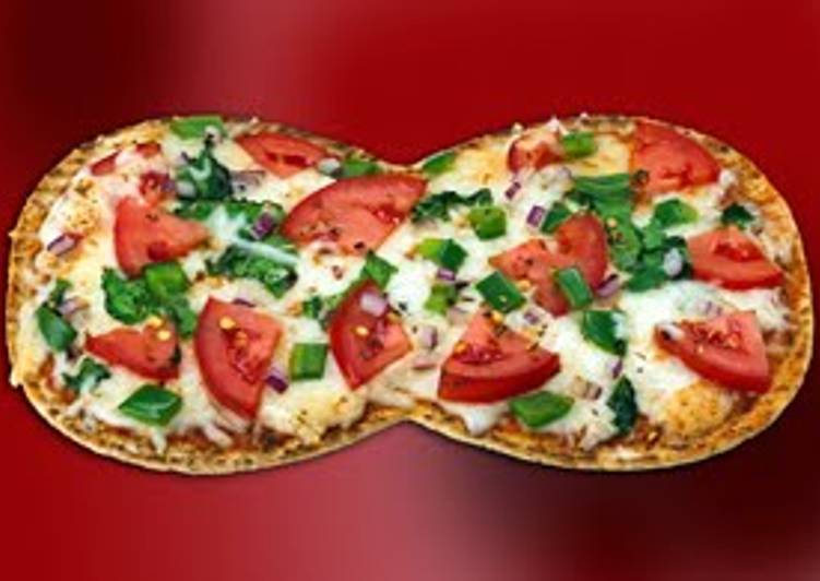 Flatbread Veggie Pizza Flatbread Veggie Pizza