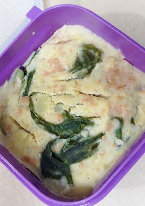 Foto resep Tim kentang bayam diet