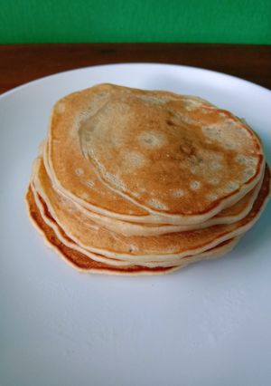 Foto resep Pancake Pisang Ambon Tanpa Telur