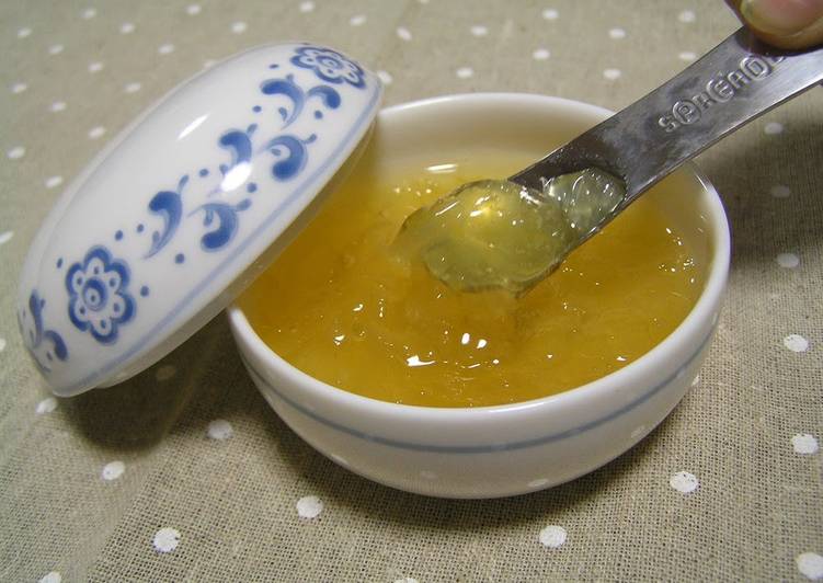 How to Prepare Homemade Shishi Yuzu (Lion Yuzu) Citrus Jam