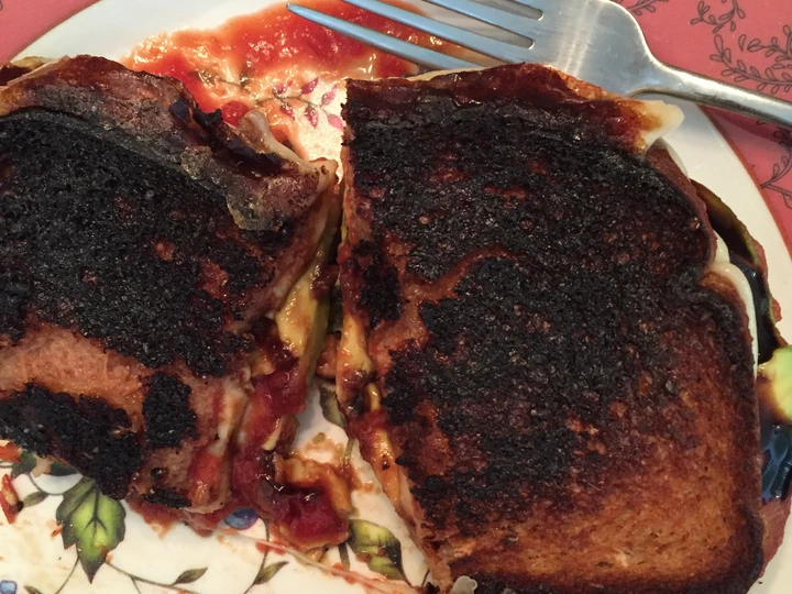 Easy Way Prepare Recipe Mozzarella, Avocado, And Salsa Grilled Cheese that is Really Delicious, Really Delicious}