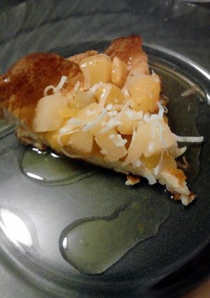 A picture of Ultimate Breakfast pancake Pie.