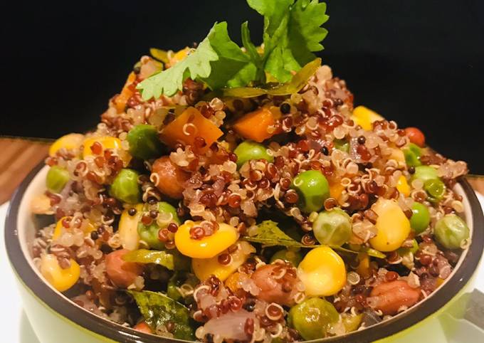 Red Quinoa upma