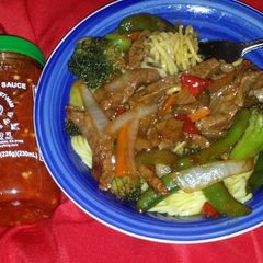 A picture of Easy Beef&veggie asian bowl.