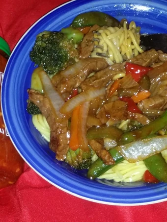 Recipe Easy Beef&amp;veggie asian bowl the Delicious Can spoil the tongue