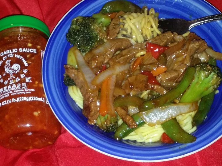 Recipe Easy Beef&veggie asian bowl the Delicious Can spoil the tongue