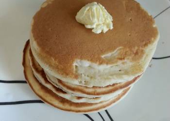 Easy Making Recipe Coffee Pancakes Delicious