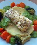 Vickys Poached Cod with Mustard Sauce, Gluten, Dairy, Egg & Soy-Free